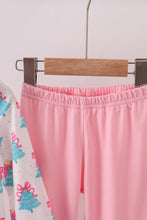 Load image into Gallery viewer, Mint christmas tree ruffle pants set
