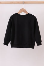 Load image into Gallery viewer, Black nutcracker embroidery mom &amp;me top

