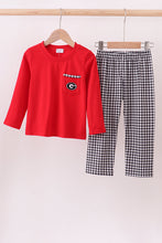 Load image into Gallery viewer, Georgia gingham pants set
