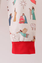 Load image into Gallery viewer, Nativity print pajamas set
