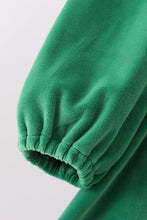 Load image into Gallery viewer, Green christmas tree applique velvet pants set
