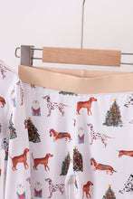 Load image into Gallery viewer, Christmas tree animal bamboo pajamas pants set
