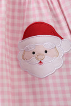 Load image into Gallery viewer, Red santa claus applique ruffle pants set
