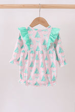 Load image into Gallery viewer, Pink christmas tree ruffle bubble
