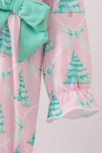 Load image into Gallery viewer, Pink christmas tree ruffle bubble
