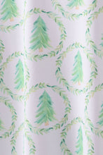 Load image into Gallery viewer, Green christmas tree bamboo pajama set
