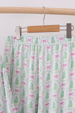 Load image into Gallery viewer, Green christmas tree mom pajama set
