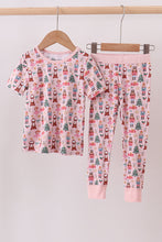 Load image into Gallery viewer, Nutcracker print bamboo ruffle pants set
