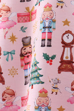 Load image into Gallery viewer, Nutcracker print bamboo ruffle pants set
