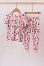 Load image into Gallery viewer, Nutcracker print bamboo ruffle pants set
