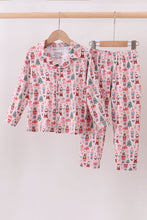 Load image into Gallery viewer, Nutcracker print bamboo pants set
