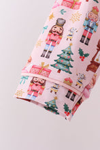 Load image into Gallery viewer, Nutcracker print bamboo pants set
