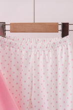 Load image into Gallery viewer, Pink christmas tree smocked ruffle pants set
