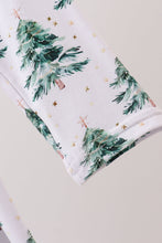 Load image into Gallery viewer, Green christmas tree bamboo dress
