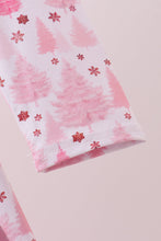 Load image into Gallery viewer, Pink christmas tree bamboo dress
