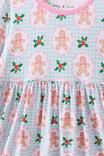 Load image into Gallery viewer, Pink christmas tree bamboo dress
