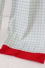 Load image into Gallery viewer, Sage gingham dad pajama pants
