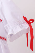 Load image into Gallery viewer, White holly embroidery dress
