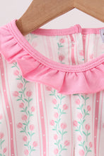 Load image into Gallery viewer, Floral tulip ruffle bloomer set
