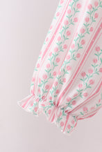 Load image into Gallery viewer, Floral tulip ruffle bloomer set
