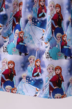 Load image into Gallery viewer, Blue frozen print bamboo dress
