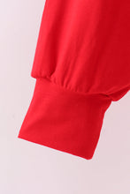 Load image into Gallery viewer, Red bow applique mom&amp;me top
