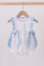 Load image into Gallery viewer, Blue starfish shell ruffle bubble
