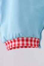 Load image into Gallery viewer, Blue strawberry applique bubble
