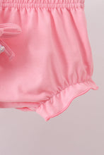 Load image into Gallery viewer, Summer garden smocked ruffle bloomer set
