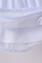 Load image into Gallery viewer, Blue duck embroidery stripe ruffle girl set
