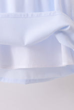 Load image into Gallery viewer, Blue duck embroidery stripe ruffle dress
