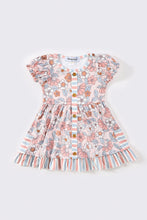 Load image into Gallery viewer, Pink floral print dress
