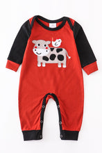 Load image into Gallery viewer, RED COW - ROMPER
