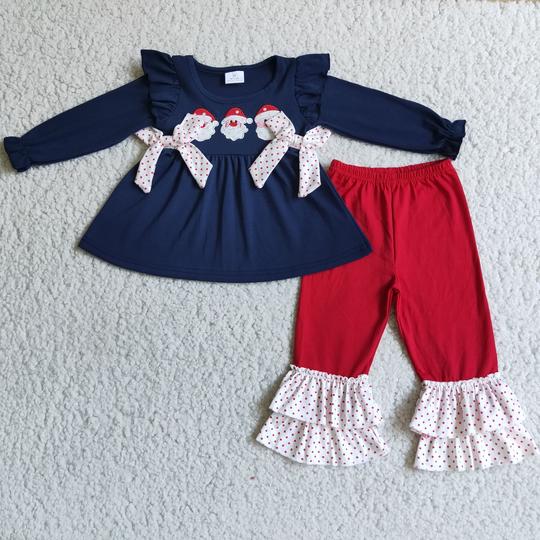 EMBROIDERY SANTA CLAUS OUTFIT