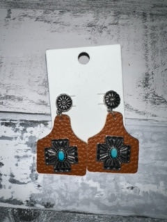 COW TAG EARRING